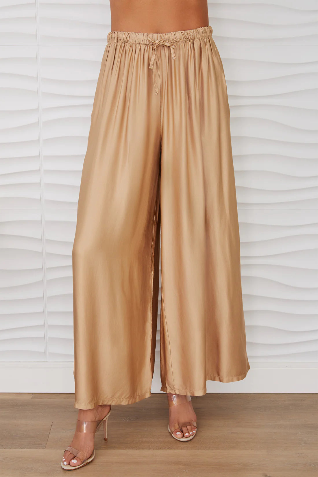 Silky Wide Leg Pants