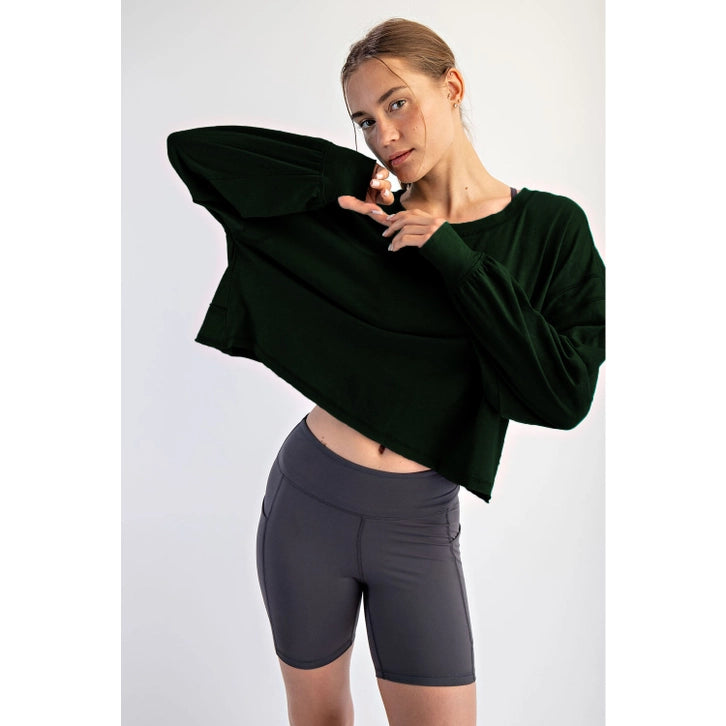 Open Back Long Sleeve