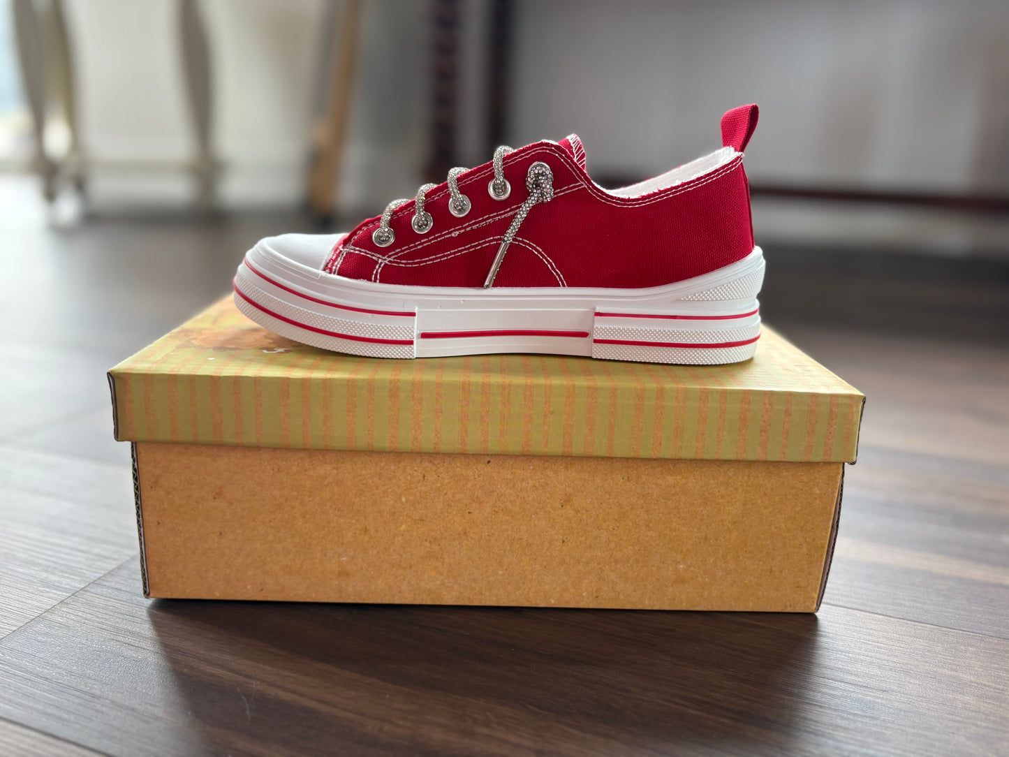 BIG RED Tennis shoes