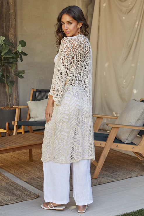 Lace Open front Cardigan