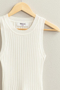Essential Ribbed Tank Top