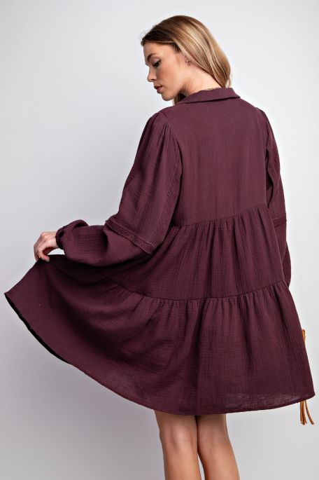 Baby Doll Long Sleeve Dress
