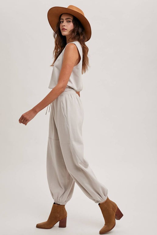 Open back Sleeveless Jumpsuit
