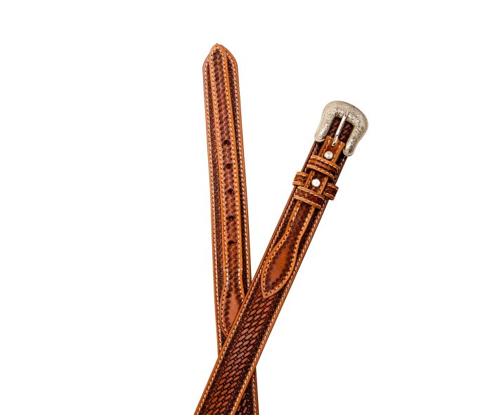 Vandal Hand-Tooled Leather Belt