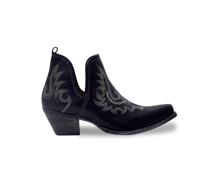 Lasso Lace Leather Boots