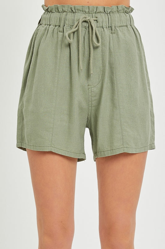 Linen shorts by Risen