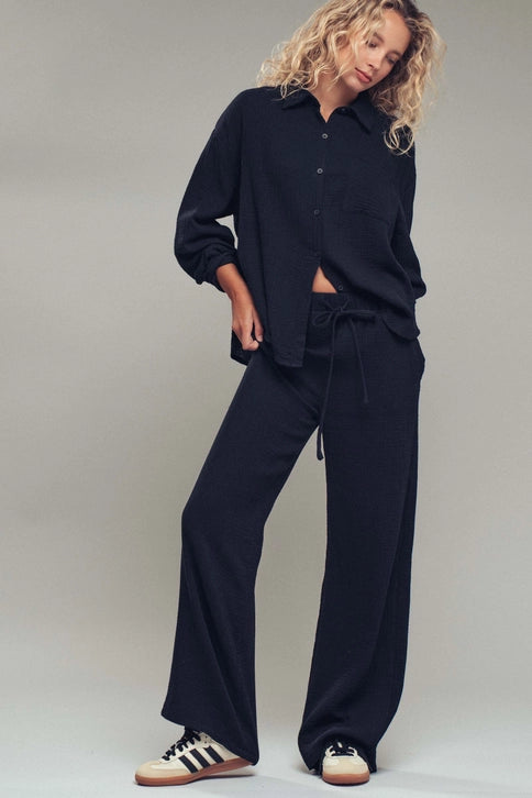 Cotton Gauze Lounge Pants