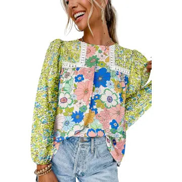Caroline Floral Blouse