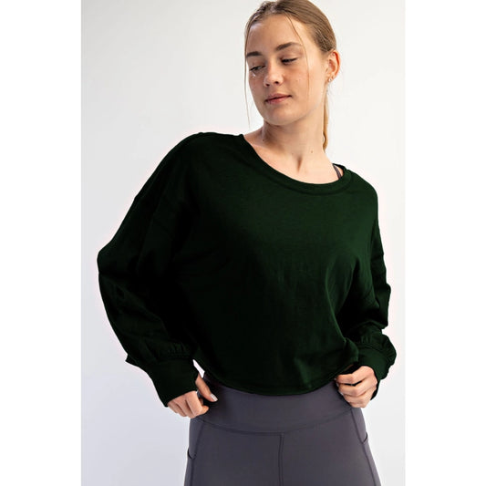 Open Back Long Sleeve