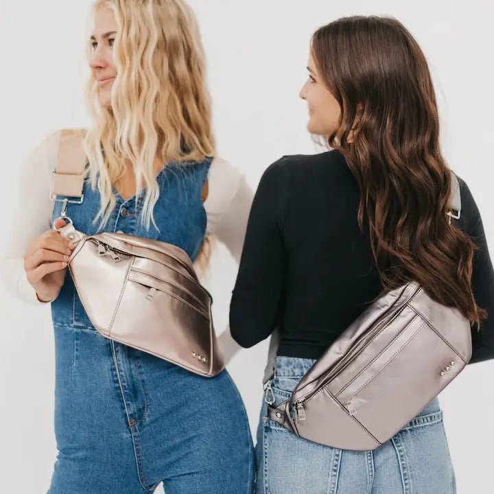 Pretty Simple Marley Metallic Bum Bag
