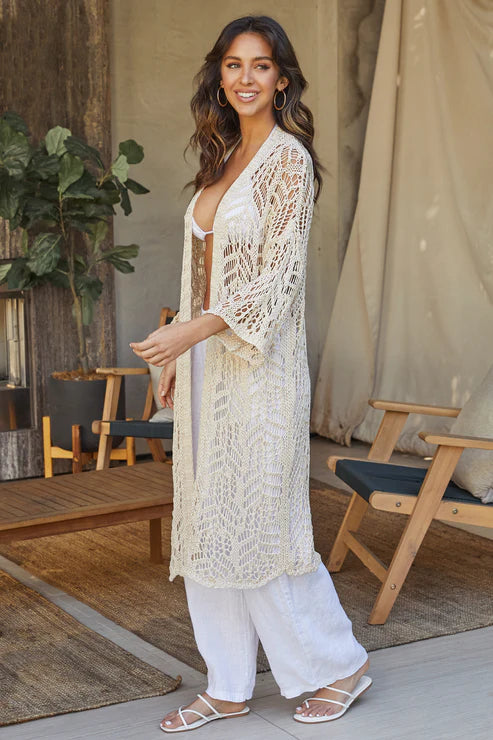 Lace Open front Cardigan