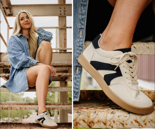 Retro Tennis Shoe