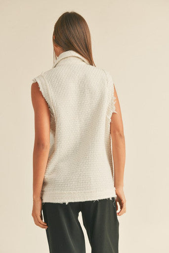 Tweed Vest