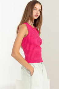 Essential Ribbed Tank Top