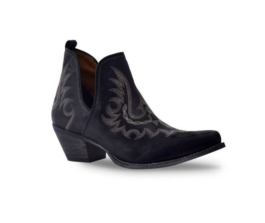 Lasso Lace Leather Boots